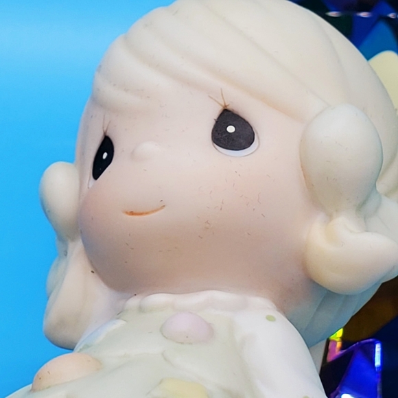 Precious Moments #604216 1994 "You're as pretty as a Christmas tree' figurine - Picture 3 of 12